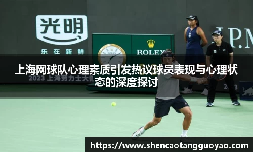 上海网球队心理素质引发热议球员表现与心理状态的深度探讨