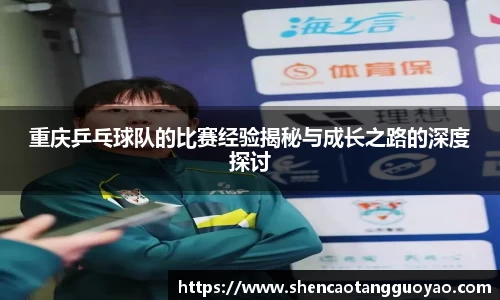 重庆乒乓球队的比赛经验揭秘与成长之路的深度探讨