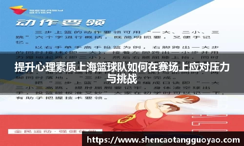 提升心理素质上海篮球队如何在赛场上应对压力与挑战