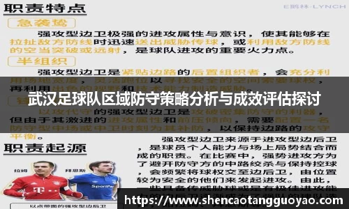 武汉足球队区域防守策略分析与成效评估探讨